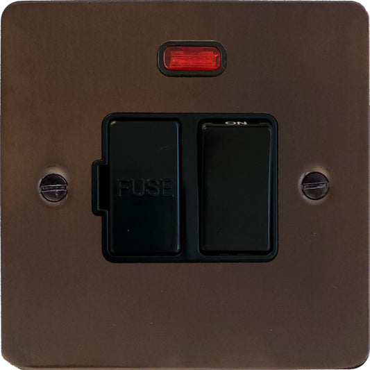 Flat Medium Bronze Swt Spur + Neon