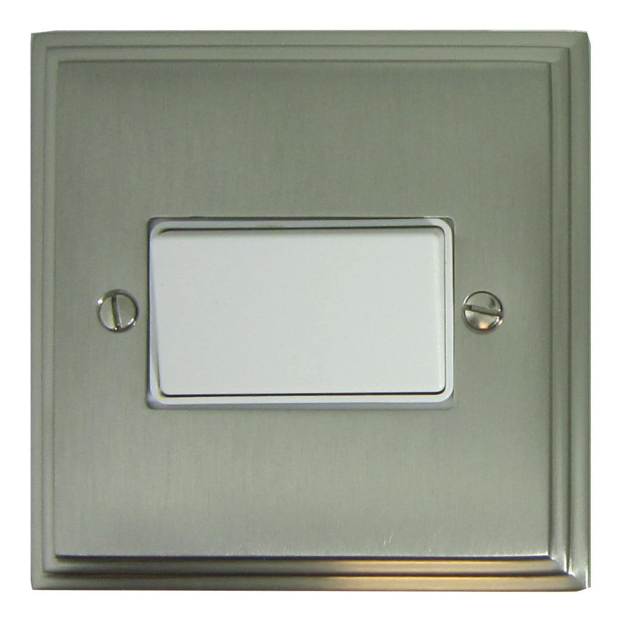 Victorian Satin Nickel Fan Isolator