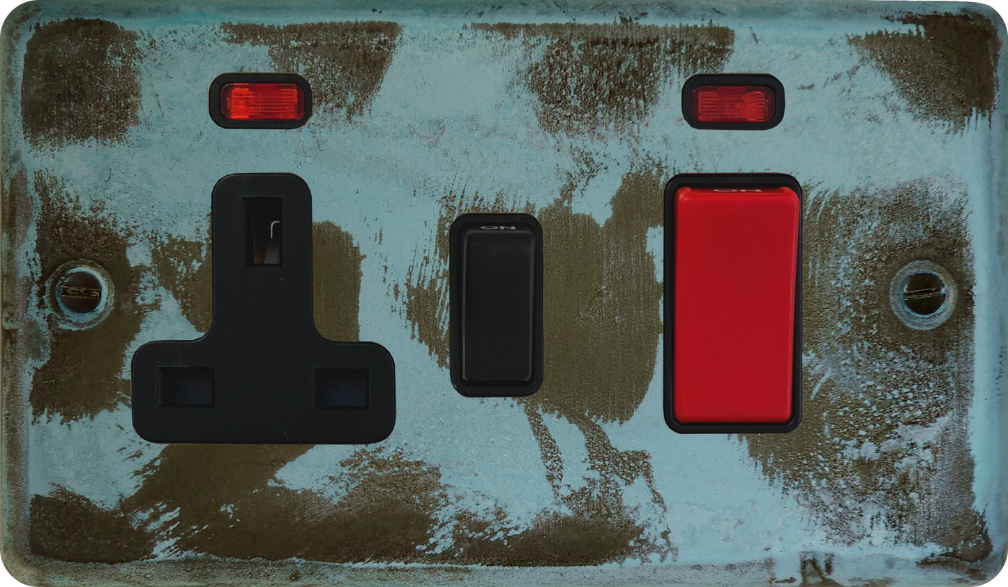 Contour Verdigris Cooker Socket