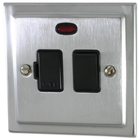 Victorian Satin Chrome Swt Spur + Neon