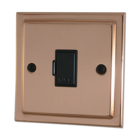 Victorian Polished Copper Unswitched Spur