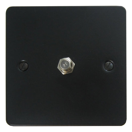 Flat Black Satellite Point