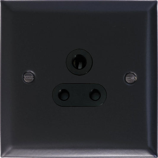 Spectrum Flat Black  5 Amp Socket