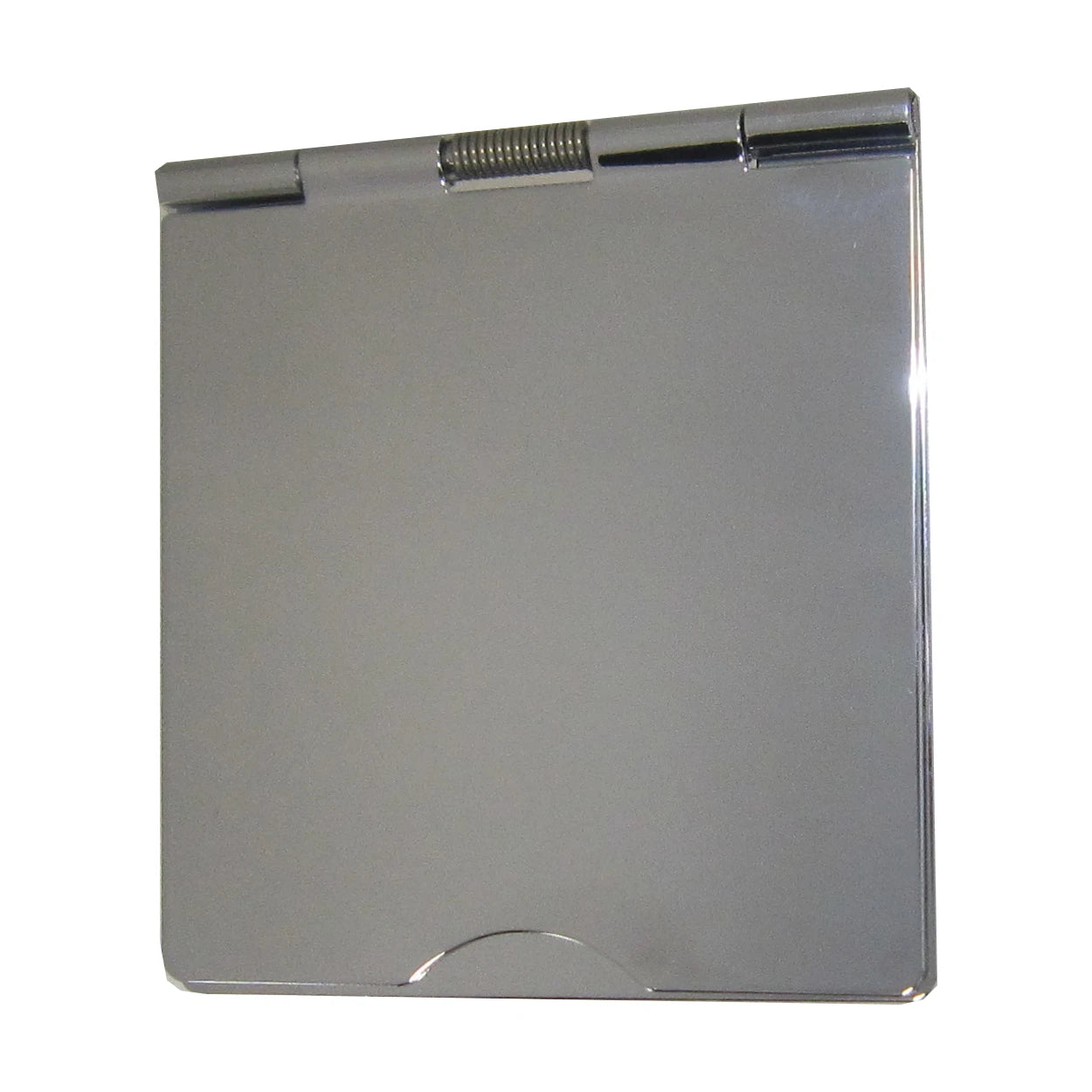1 Gang 2 Module Polished Chrome Euro Floor Socket
