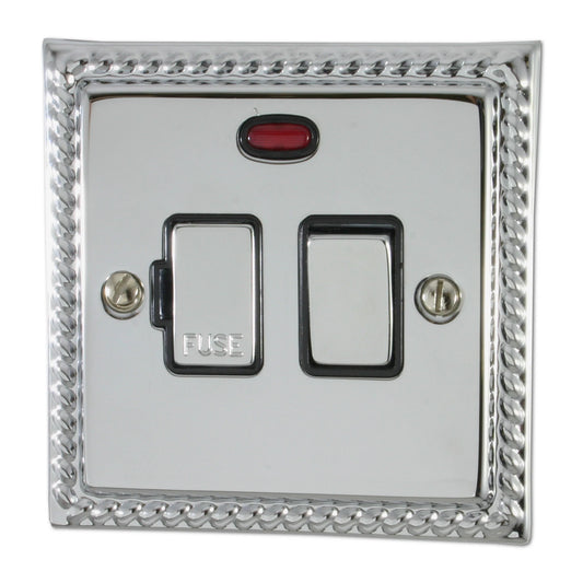 Monarch Polished Chrome Swt. Fused Spur & Neon