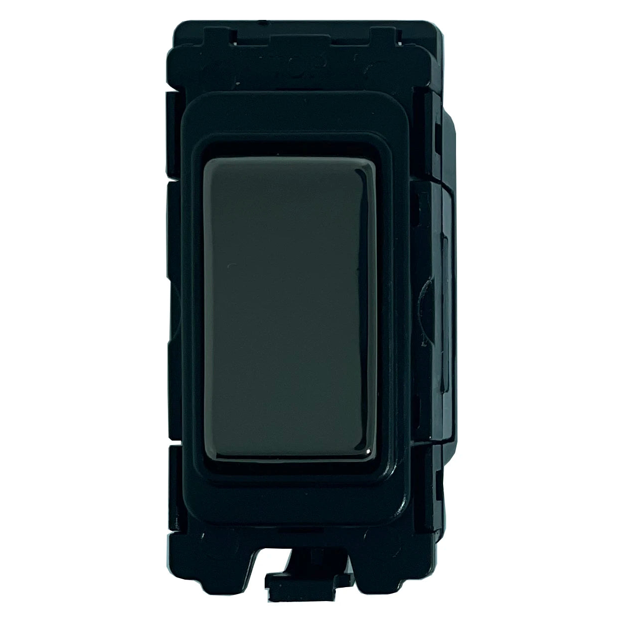 Blanking Piece grid switch - Black and Black Nickel Switch