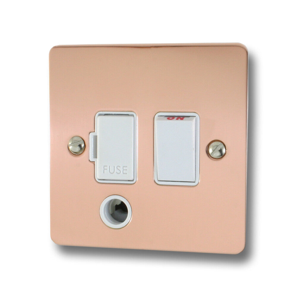 Flat Bright Copper Swt. Spur & F/Outlet