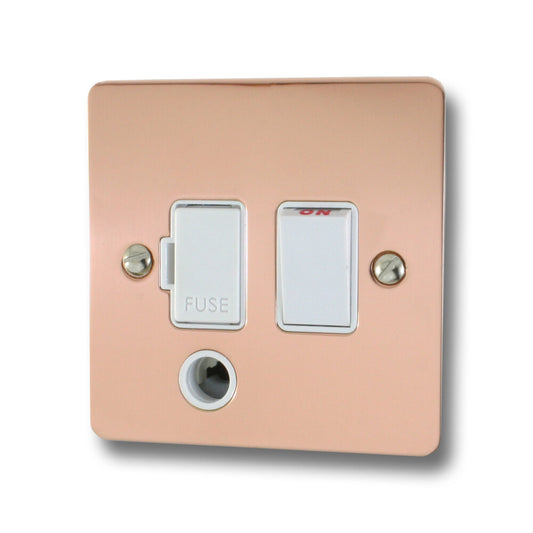 Flat Bright Copper Swt. Spur & F/Outlet