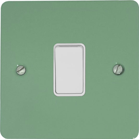 Flat Sage Green Intermediate Switch (White Switches)