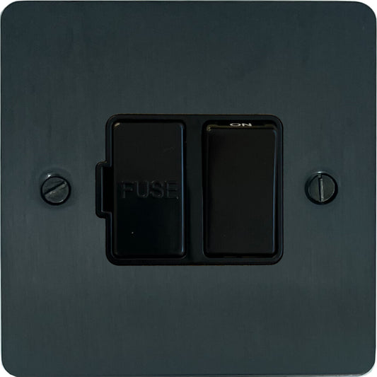 Flat Black Bronze Switch Fused Spur