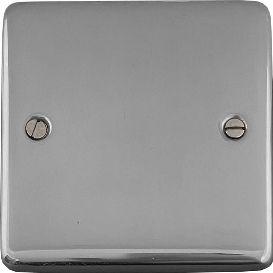 Contour Polished Chrome 1 Gang Blank