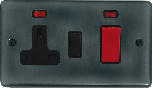 Contour Slate Effect Cooker Socket