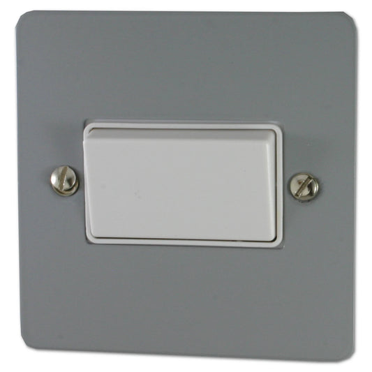 Flat Light Grey Fan Isolator