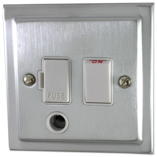Victorian Satin Chrome Swt Spur + Outlet