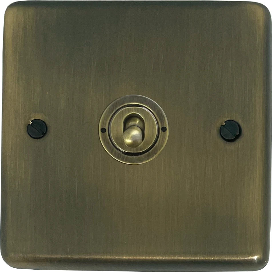 Contour Antique Brass Intermediate Toggle