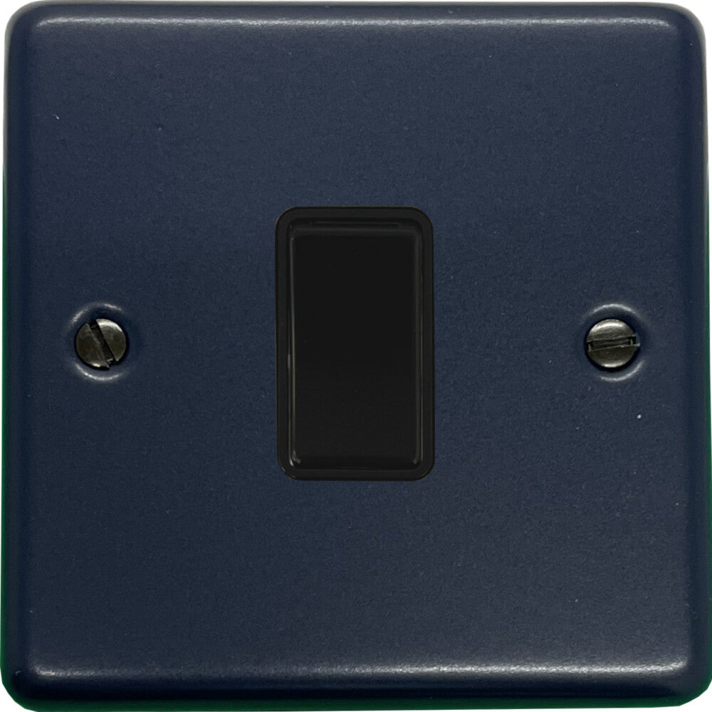 Contour Blue 1 Gang Switch