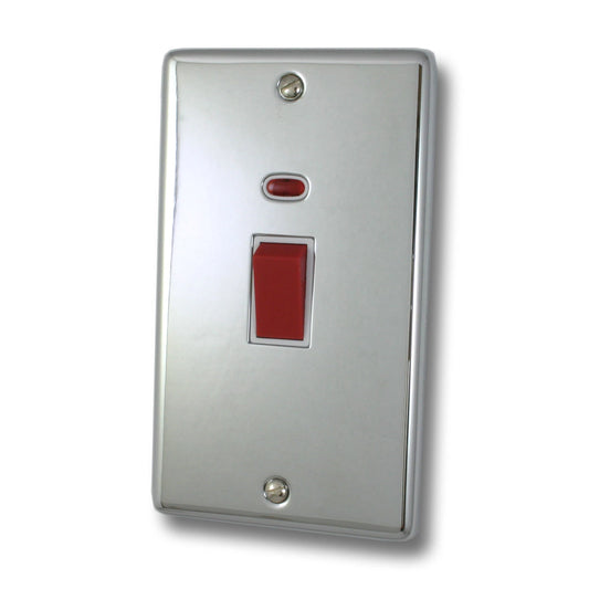 Contour Polished Chrome 45 Amp Swt . & Neon L/Plate