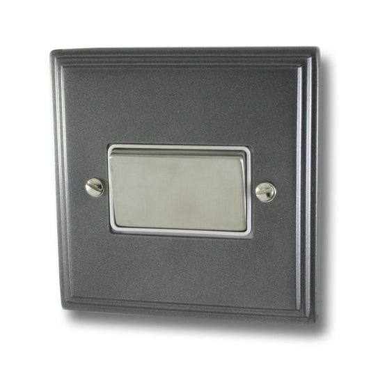 Victorian Pewter Fan Isolator