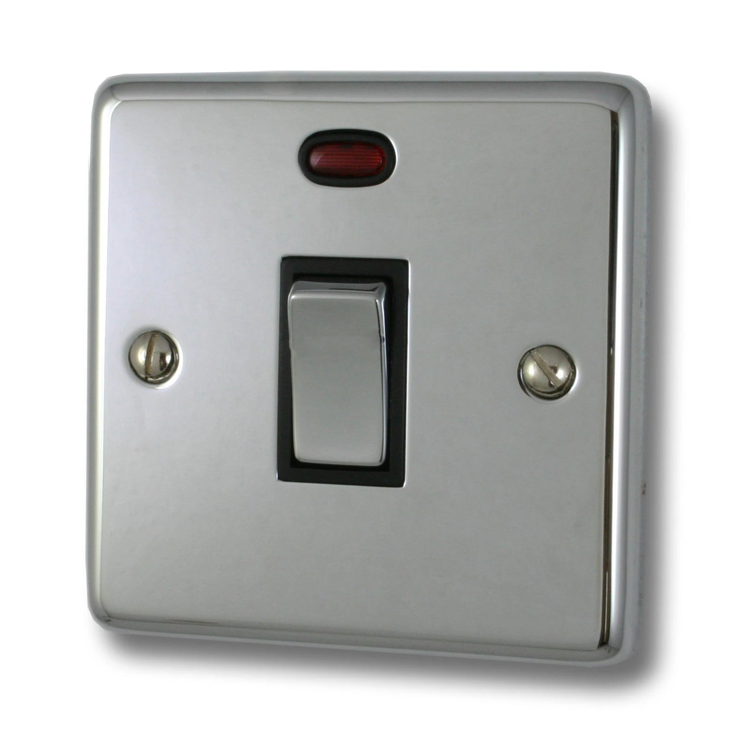 Contour Polished Chrome 20 Amp Dp Switch & Neon