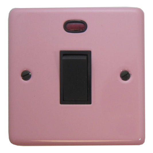 Contour Pink 20A Dp Switch + Neon