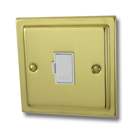 Victorian Polished Brass Unswitched Spur