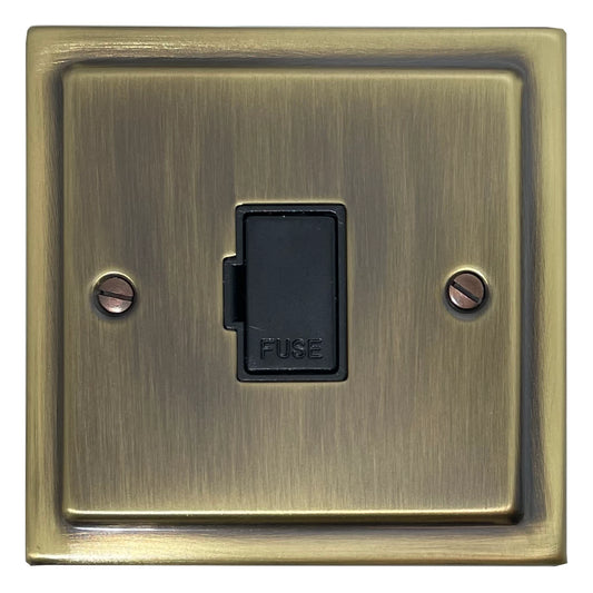 Victorian Light Antique Brass Unswitched Spur