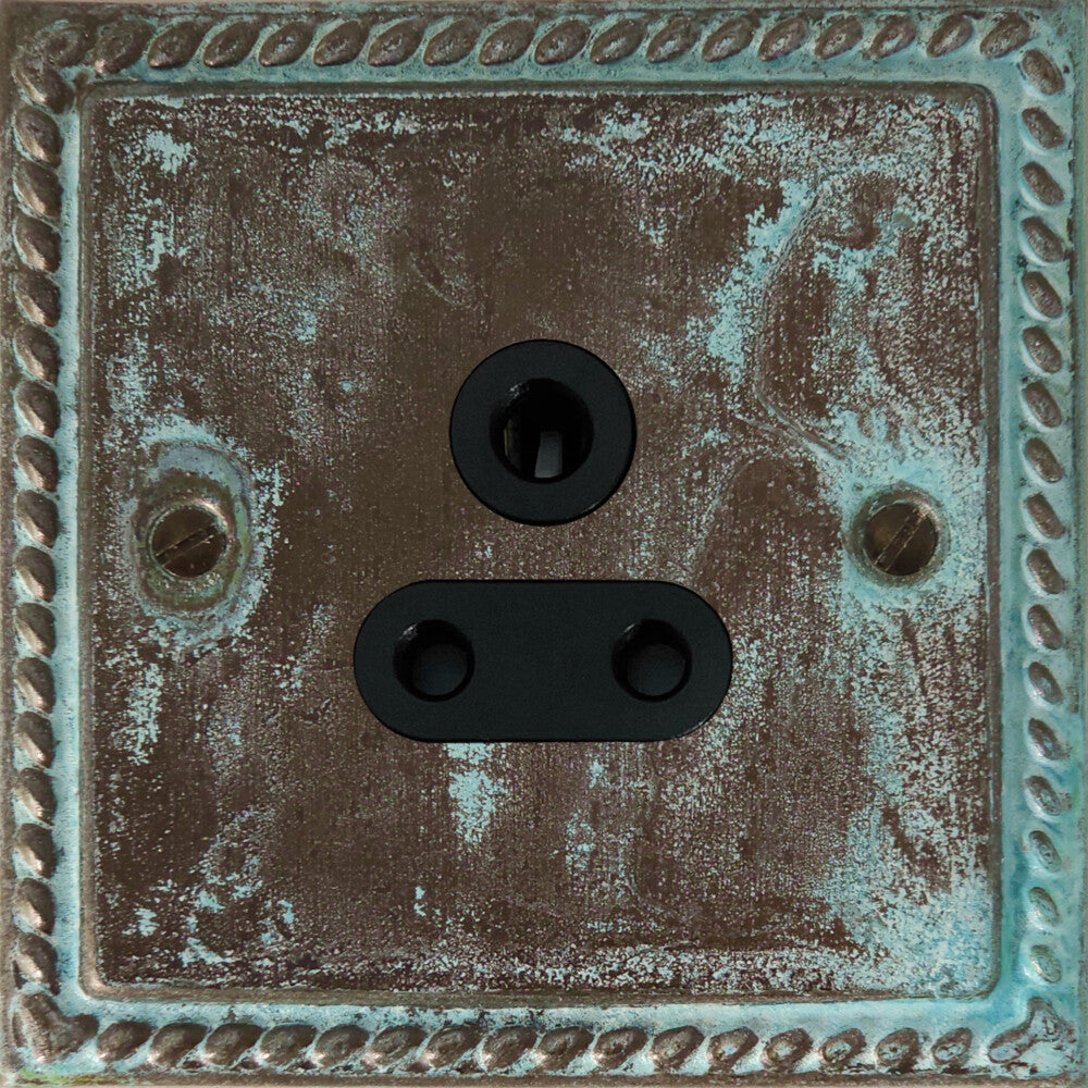 Georgian Verdigris 5 Amp Socket