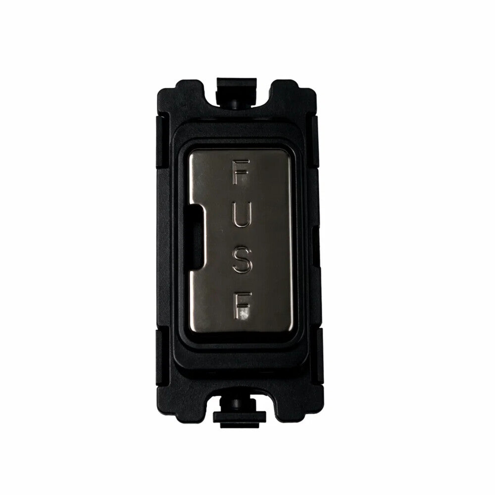 Fuse Holder - Black and Black Nickel Switch