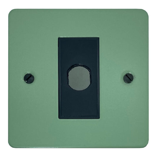 Flat Sage Green Flex Outlet (Black Insert)