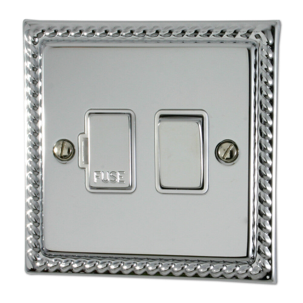 Georgian Polished Chrome Swt. Fused Spur
