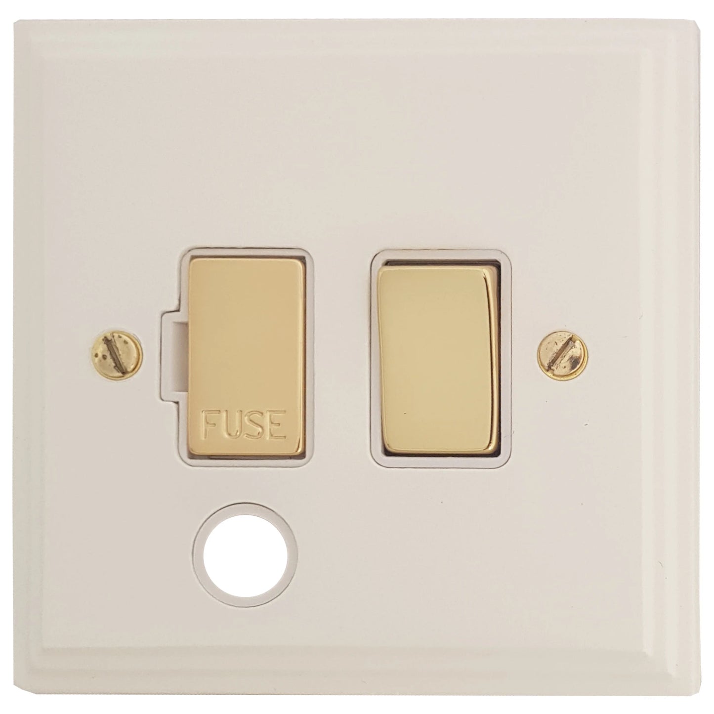 Victorian Flat White Swt Spur + Outlet