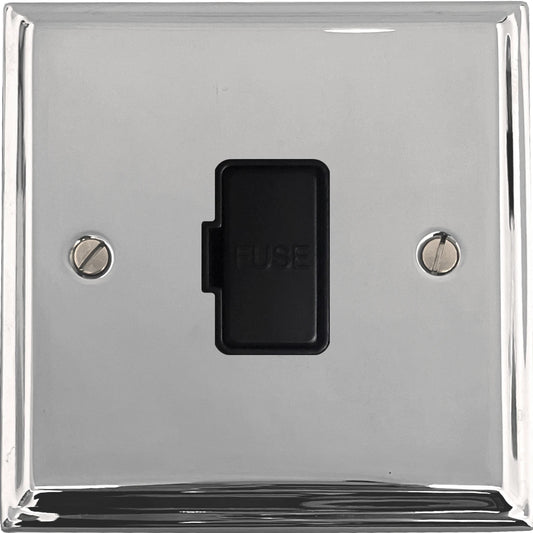 Deco Polished Chrome Unswitched Spur
