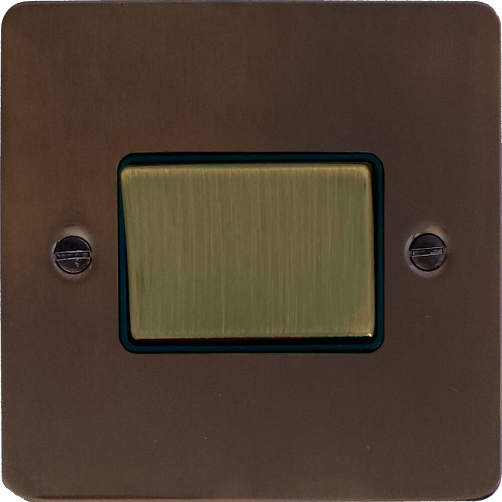 Flat Medium Bronze Fan Isolator