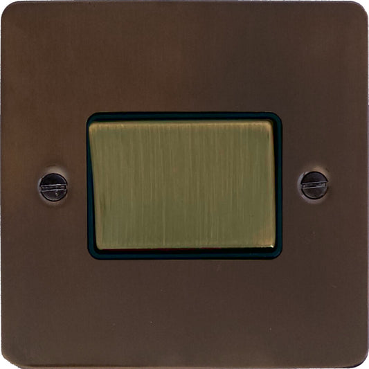 Flat Medium Bronze Fan Isolator