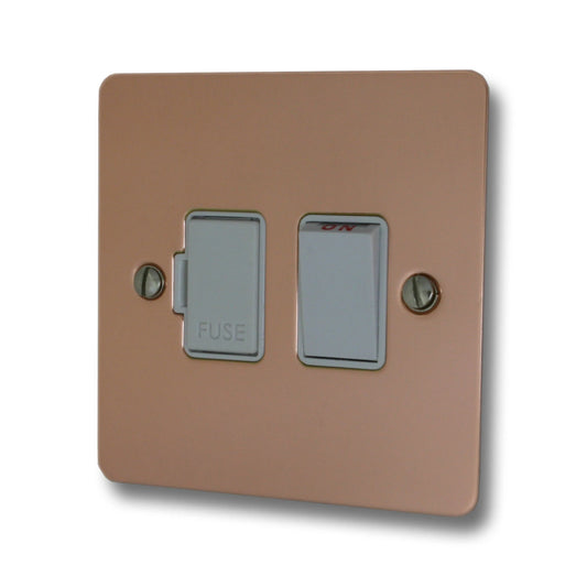 Flat Bright Copper Switch Fused Spur