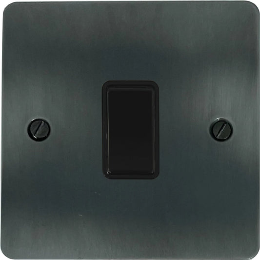 Flat Slate Effect 1 Gang Switch