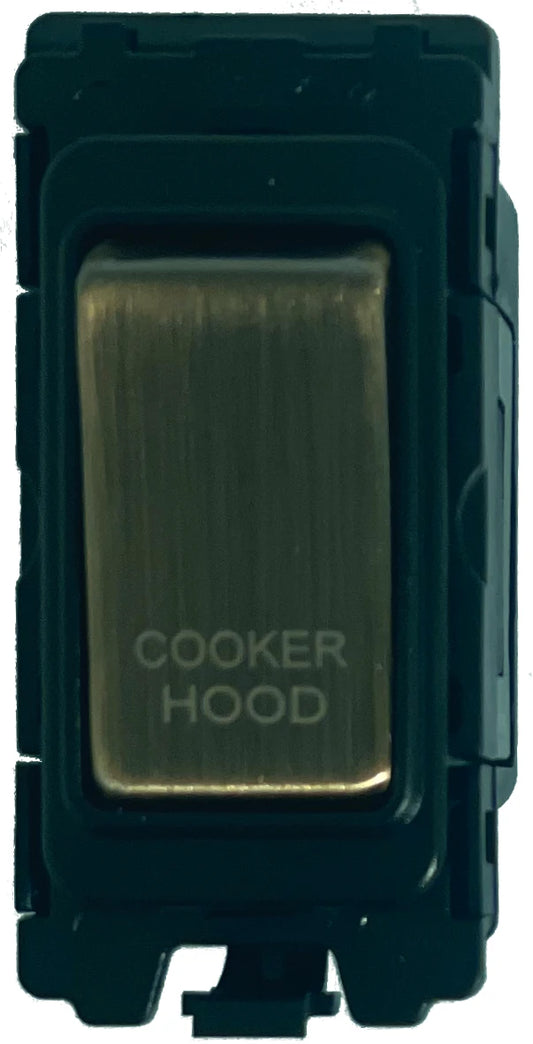 20A DP Switch - Engraved - Cooker Hood - Antique Switch