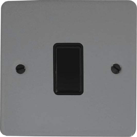 Flat Light Grey 1 Gang Switch Switch