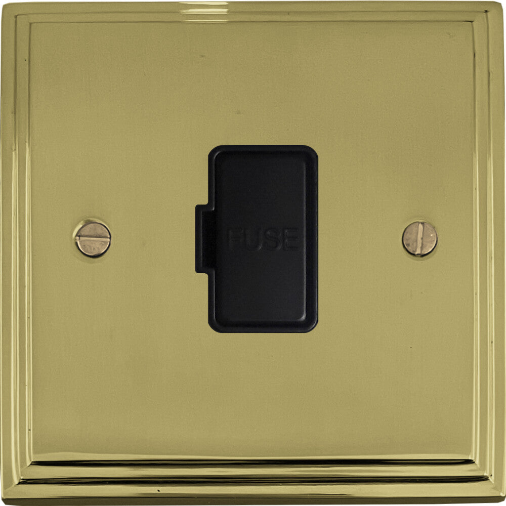 Victorian Polished Brass Unswitched Spur