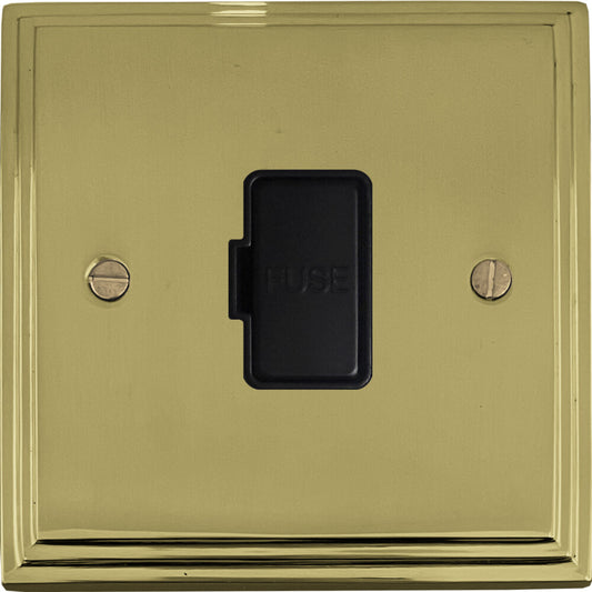 Victorian Polished Brass Unswitched Spur