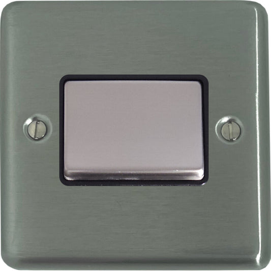 Contour Brushed Steel Fan Isolator