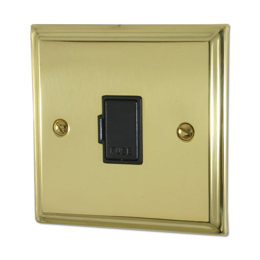Deco Polished Brass  Unswitched Spur