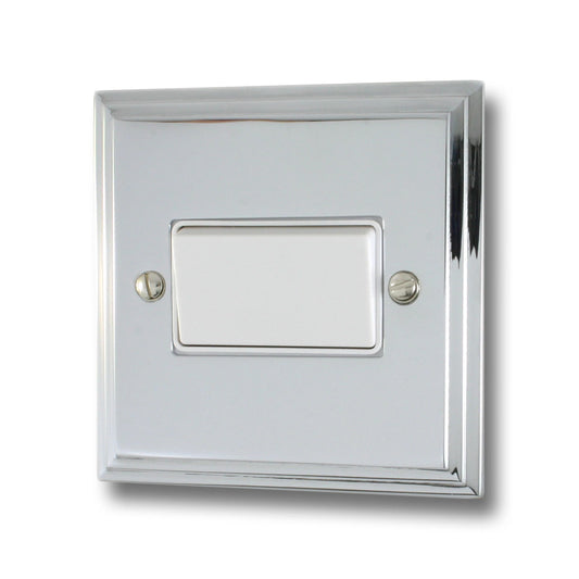Victorian Polished Chrome  Fan Isolator