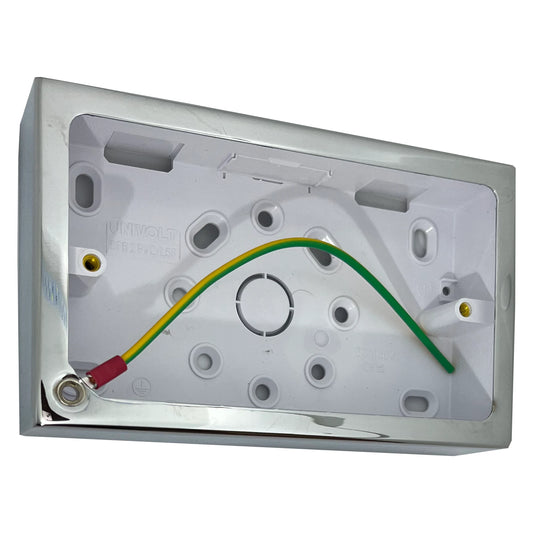 Double Polished Chrome Pattress Box