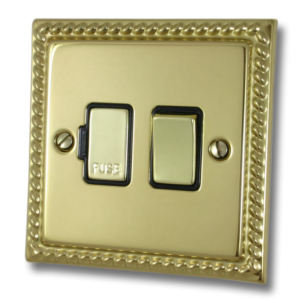 Georgian Polished Brass Swt. Fused Spur