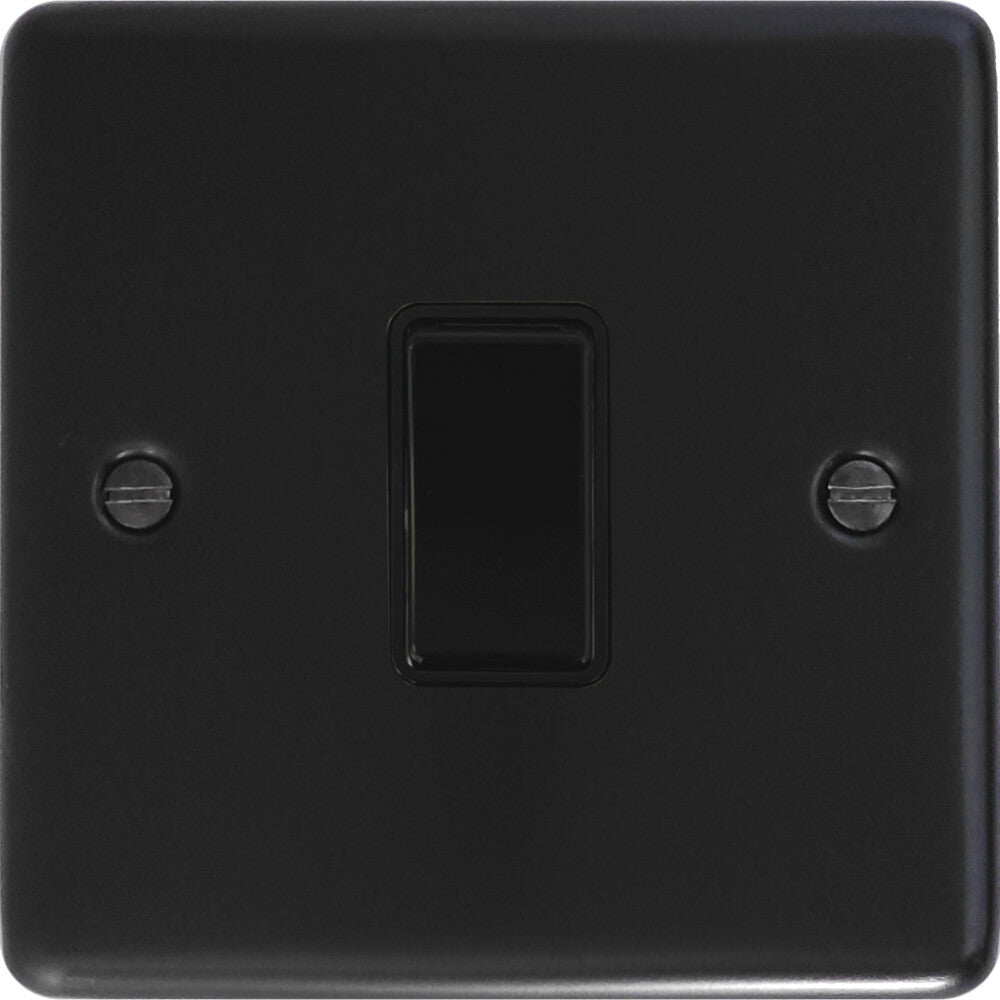 Contour Flat Black Intermediate Switch (Black Switch)