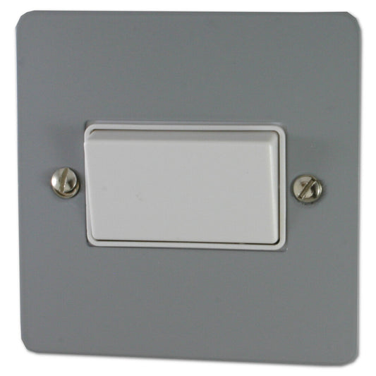Flat Light Grey Fan Isolator