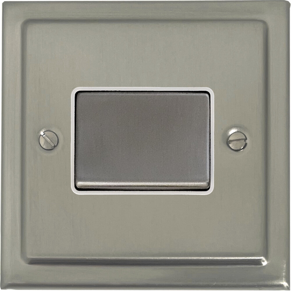 Victorian Satin Nickel Fan Isolator