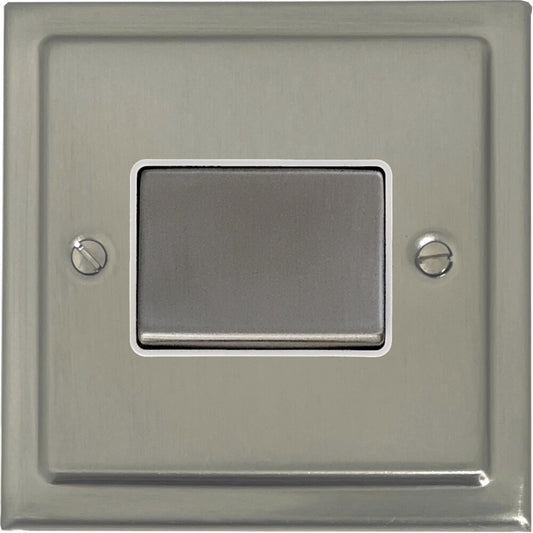 Victorian Satin Nickel Fan Isolator
