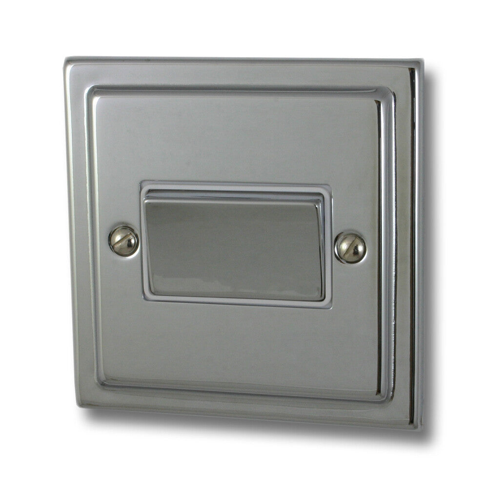 Victorian Polished Chrome Fan Isolator